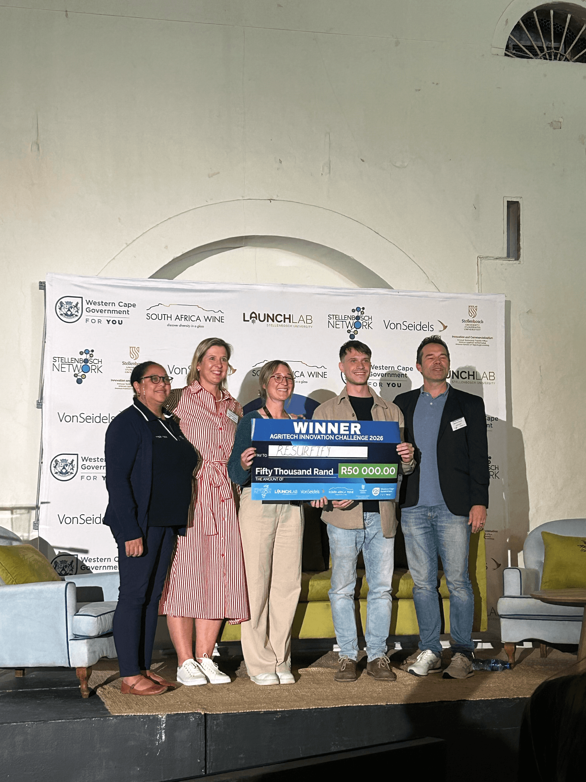 ReSurfify Wins First Place at the Agritech Innovation Challenge
